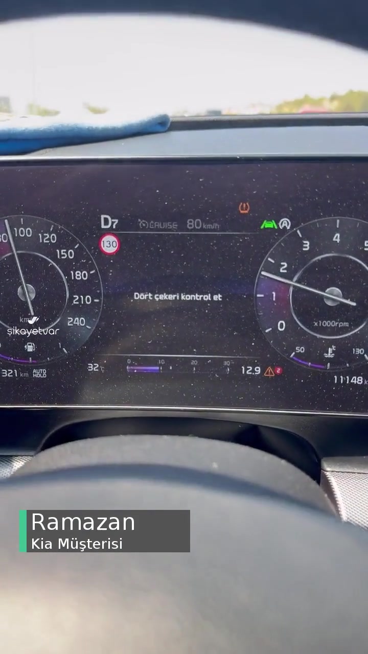 2023 Kia Sportage Prestige 4x4 Dört Çeker Hatası! videonun kapak resmi