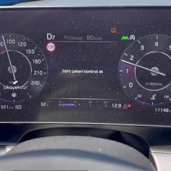 2023 Kia Sportage Prestige 4x4 Dört Çeker Hatası!