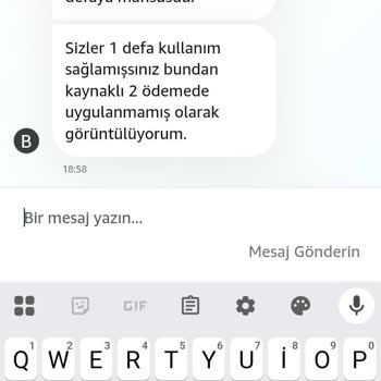 Amazon Hediye Çeki Kodum İkinci Kullanımda Geçersiz Oldu Puanlarım Boşa Gitti