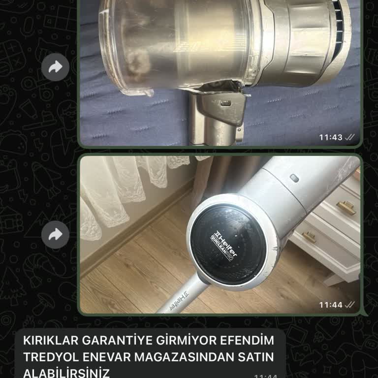 Garanti Kapsamındaki Süpürgemin Kırığı Ücretsiz Tamir Edilmiyor, Mağdur Edildim