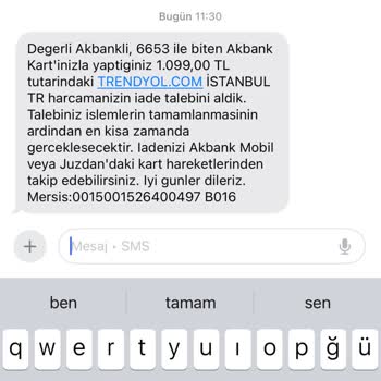 Onayım Olmadan Siparişim İptal Edildi, Açıklama Bekliyorum