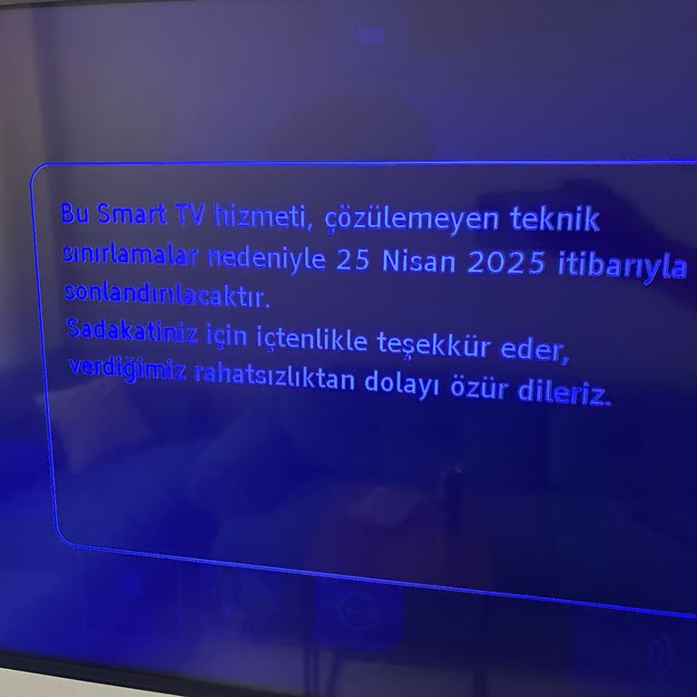 Philips Akıllı TV Uygulamaları Çalışmıyor, Hizmet Aktif Edilmiyor