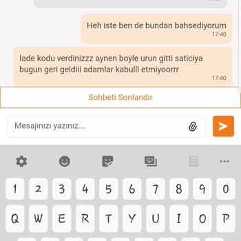 Orijinalliği Şüpheli Ürün, İade Reddi Ve Trendyol'un Yetersiz Desteği Nedeniyle Mağduriyet