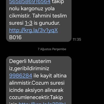 Siparişim Yanlış Şehre Gidiyor Kargo Takip Numaram Sürekli Değişiyor