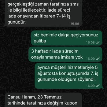 Bedel İadesi Haftalardır Yapılmadı, Mağdur Edildim