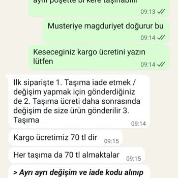İndirimli Ürün İadesi Ve Kargo Şartları Mağduriyeti