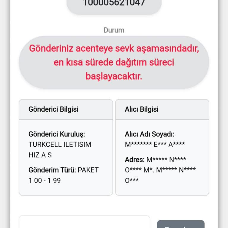 Kuryenet Teslimatında Gecikme Ve Müşteri Hizmetlerine Ulaşılamıyor