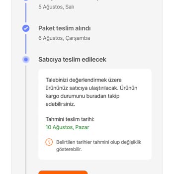 İade Sürecinde Gecikme Ve Yetersiz Müşteri Hizmeti Nedeniyle Mağduriyet