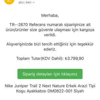 Kargoya Verilen Siparişim Teslim Edilmedi Müşteri Hizmetleri Dönüş Yapmıyor