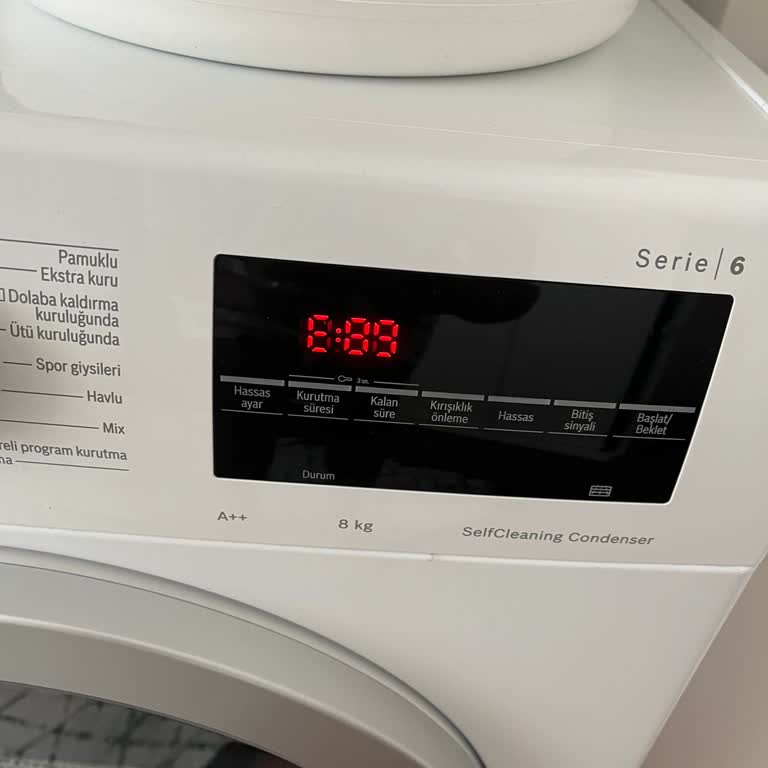 Bosch Kurutma Makinesinde Garanti Sonrası E09 Hatası Ve Mağduriyet