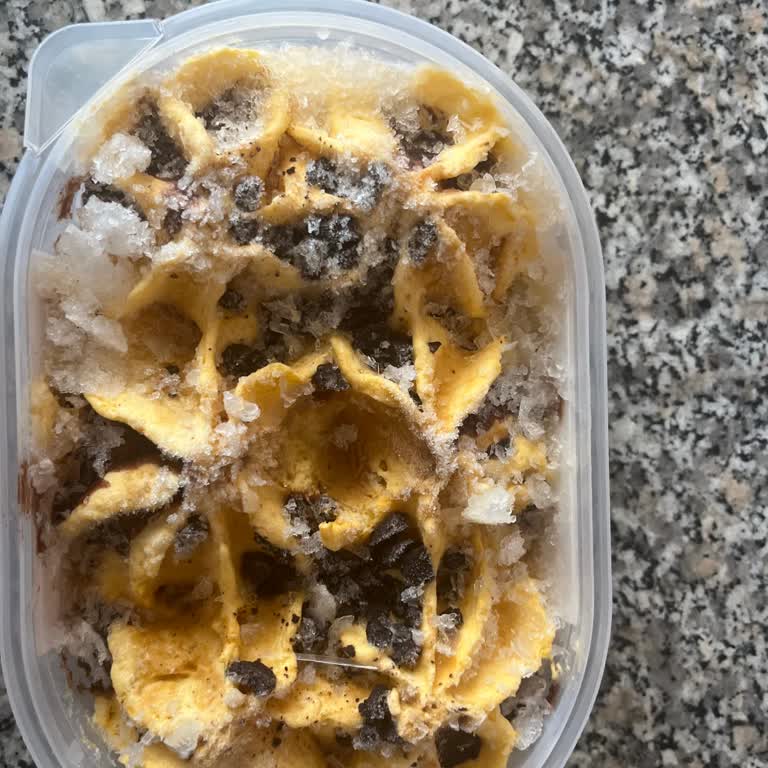 Bozuk Carte Dor Karamel Kurabiye Dondurması Mağduriyeti