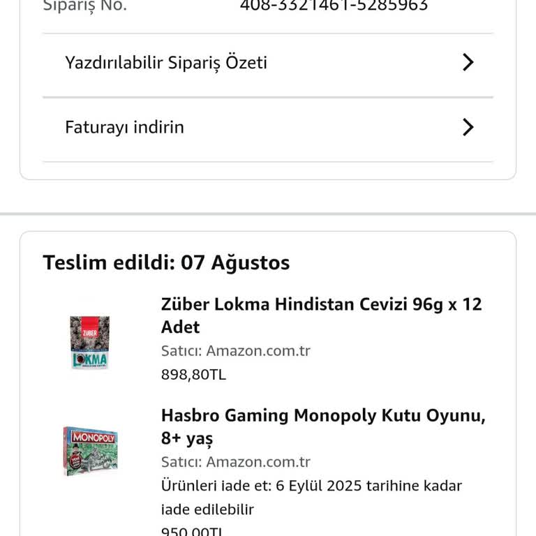 Amazon Müşteri Hizmetlerine Ulaşamıyorum, Siparişim Teslim Edilmedi Ve İade Edildi