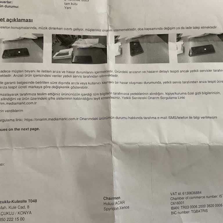 Satın Aldığım Telefonun Değişim Sürecinde Mağduriyet Ve Bilgi Kirliliği Yaşıyorum