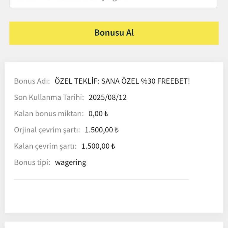 Bonus Kodunun İletilmemesi Ve Destek Eksikliği Nedeniyle Kampanya Mağduriyeti