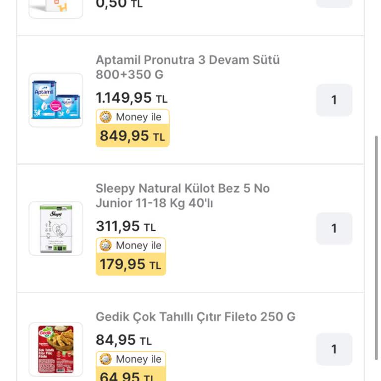 Migros Sanal Market Siparişimde Eksik Ürünler Teslim Edilmedi, Müşteri Hizmetlerinden Çözüm Alamadım