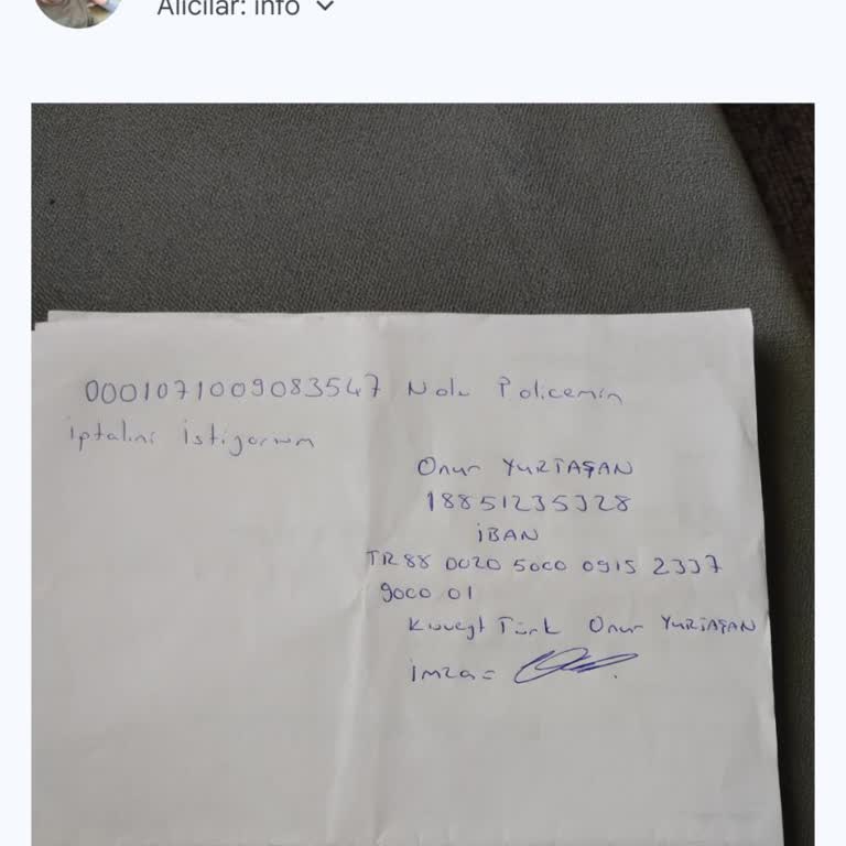 Allianz Sigorta İade Ödemem Yapılmadı İki Kurum Arasında Mağdur Oldum