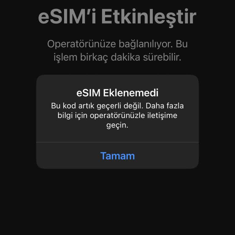 Vodafone Bayii Teknik Sorun Sonrası Yeni Esim İçin Ücret Talep Ediyor