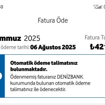 Otomatik Ödeme Talimatı Yerine Getirilmedi, Müşteri Hizmetlerine Ulaşılamıyor