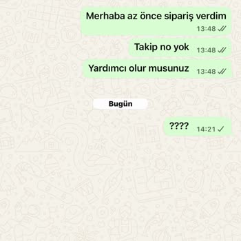 Sipariş Sonrası Bilgilendirme Ve İletişim Eksikliği: Ücret İadesi Talebim