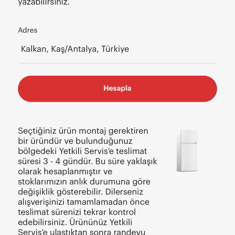 Belirtilen Sürede Teslim Edilmeyen Buzdolabı Ve Mağduriyet
