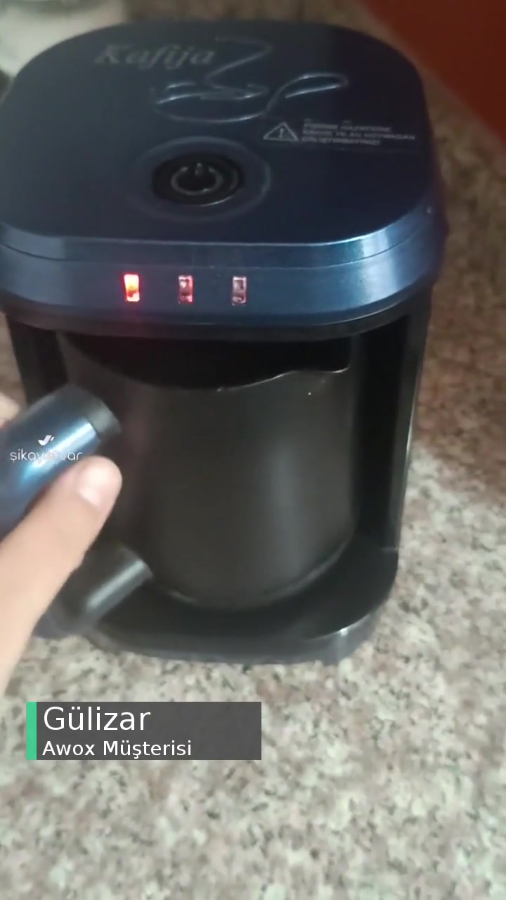 Awox Yeni Makine Talep Ediyorum! videonun kapak resmi