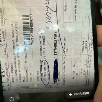 PTT Kargo Adres Hatası Ve İlgisizlik Nedeniyle Teslim Edilmeyen Kargo Mağduriyeti