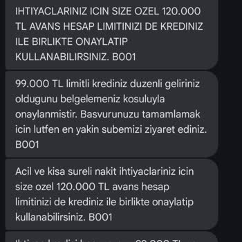Onaylanan Kredi Faiz Oranı Şubede Değiştirildi Zaman Kaybı Yaşadım