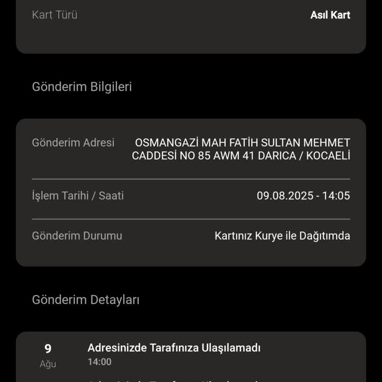 PTT Kargo Teslimatında İlgisizlik Ve Yanıltıcı Bilgilendirme