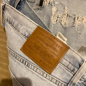 Levis.com.tr'den Alınan Jean Pantolonun Beden Uyumsuzluğu Ve Mağduriyet