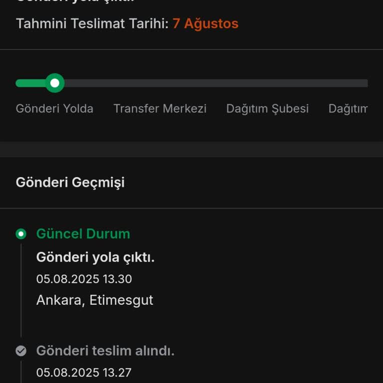 Aras Kargo'dan Sürekli Teslimat Gecikmesi Ve Bilgi Eksikliği!