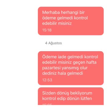 Yanlış Ve Eksik Gönderim Sonrası Ücret İadesi Yapılmadı, İletişime Geçilemiyor