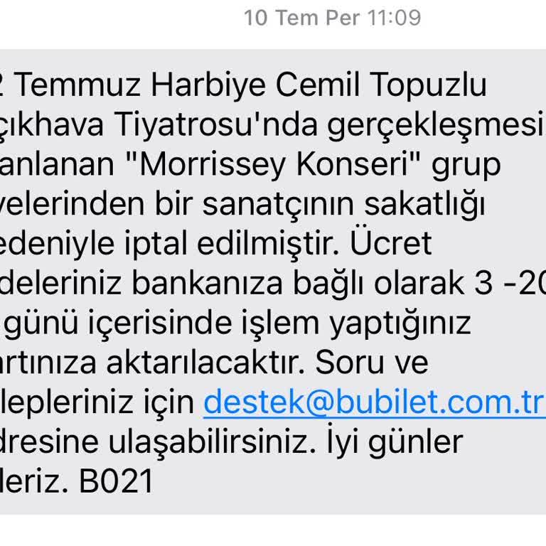 Bubilet Ve Banka Arasında Kalan İade Sorunum Çözülemiyor