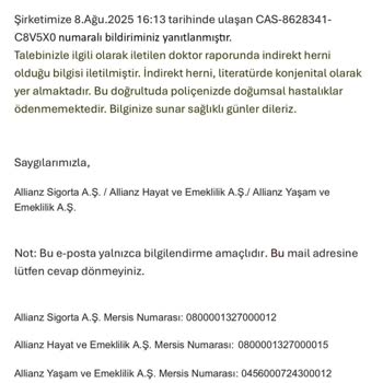 Sigorta Şirketinden Haksız Ameliyat Reddi Ve Mağduriyet