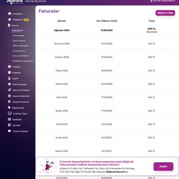 Kampanya Fiyatı Faturama Yansıtılmadı, Ek Ücretler Talep Edildi