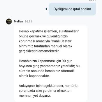 Oyunlara Erişim Sorunu Ve Üyelik İptali Talebim Çözülmüyor