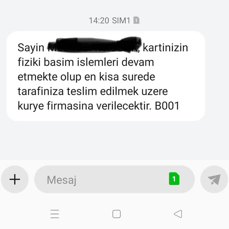 Kredi Kartı Başvurusu Sonrası Gereksiz Banka Kartı Gönderimi Sorunu