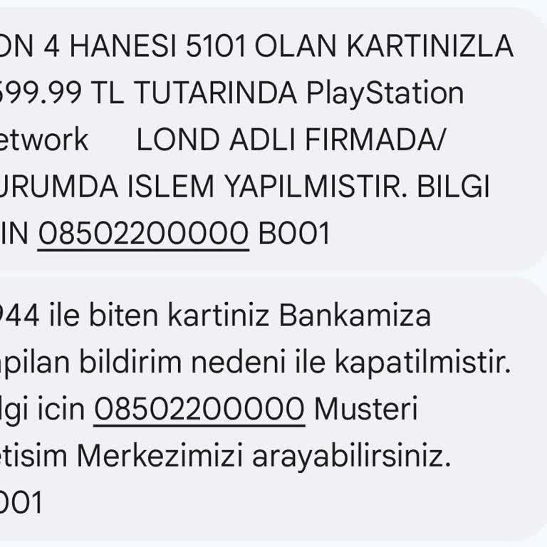 Onay Şifresi Olmadan Kartımdan Para Çekildi, İade İçin Mağdur Ediliyorum