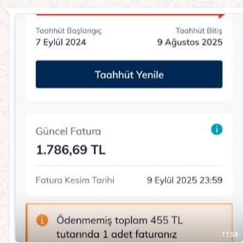 Taahhüt Sonrası Habersiz Ve Yüksek Fatura Şoku