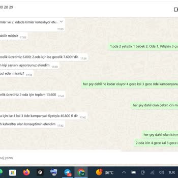 Kampanya Koşullarındaki Tutarsızlık Ve Yanlış Bilgilendirme Nedeniyle Rezervasyon Yapılamadı