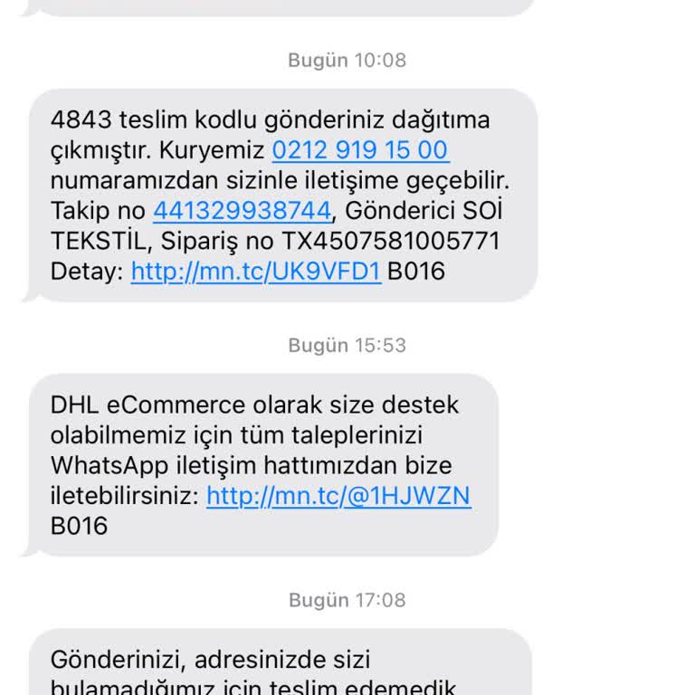 DHL Ecommerce Türkiye Evde Olmama Rağmen Kargom “evde Yok” Olarak İşaretlenmiş