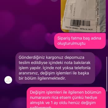 Değişim Yapılmadı İletişim Yok 990 TL Ve Ek Ücret Ödedim Mağdur Edildim