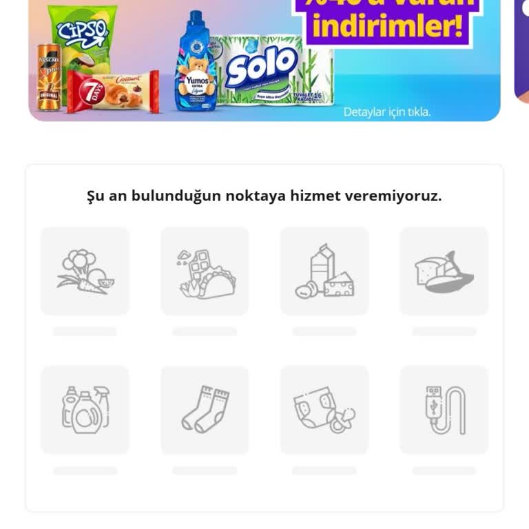 Getir Market Sultanahmet Bölgesinde Sürekli Hizmet Dışı Hatası Ve Çözüm Eksikliği