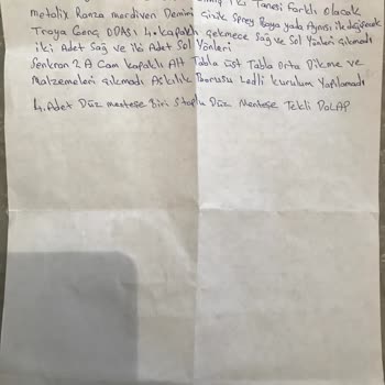 Yük Asansörü Sözü Tutulmadı, Zarar Ve Eksik Mobilya Mağduriyeti Yaşadım