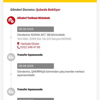 DHL Ecommerce Türkiye Teslim Birinde Gözüküyor Ama Gittiğimde Yok Diyorlar