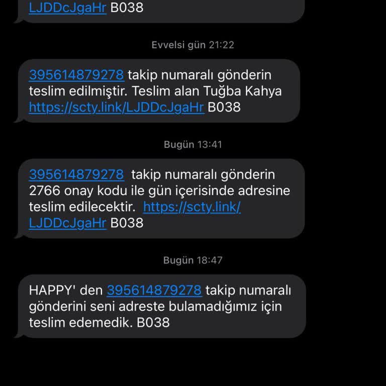 Kargo Teslim Edilmeden Teslim Edildi Görünüyor Ve Yanlış Bilgilendirme