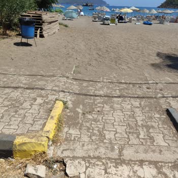 Meltem Hotel Adrasan Engellilerin Denize ulaşmasını Zorlaştırdı