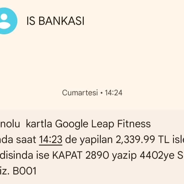 Bilgim Dışında Yapılan İşlem Nedeniyle Maddi Kayıp Yaşıyorum