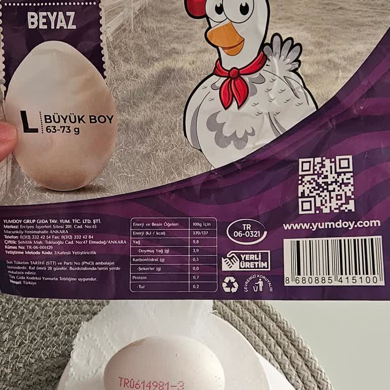 Yumdoy Large Boy Yumurta Siparişimde Beklenenden Küçük Yumurtalarla Hayal Kırıklığı Yaşadım