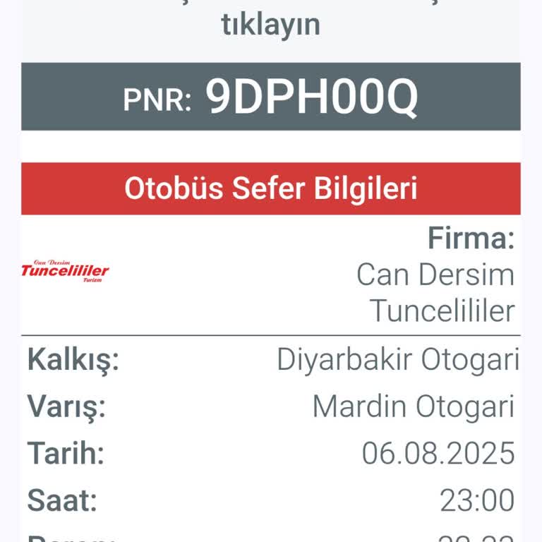 Otobüsün Erken Hareket Etmesi Ve Bilgilendirme Eksikliği Nedeniyle Mağduriyet