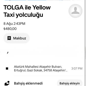 Uber Yolculuğunda İki Kez Ödeme Alındı, Ücret İadesi Yapılmadı